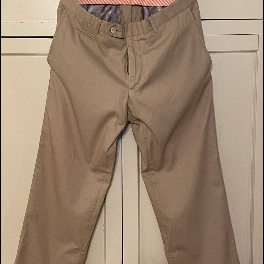 Scott James Pants, size 32 waist, length 30, tan, khaki
